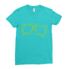 eisglasses Ladies Fitted T-Shirt