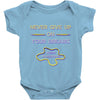 never give up on dreams Baby Onesie