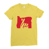 hand love Ladies Fitted T-Shirt