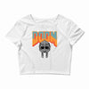 Doom With Mask Crop Top