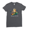chaos and destruction Ladies Fitted T-Shirt