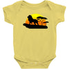 Mufasa and Simba Lion King Baby Bodysuit