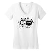 Cats Women's V-Neck T-Shirt