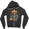 i teach the cutest pumpkins in the patch Zipper Hoodie