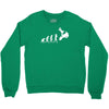 moto cross free style evolution cool Crewneck Sweatshirt