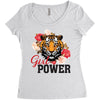 Girl Power Women's Triblend Scoop T-shirt