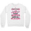 They Call Me Aunt Partner in Crime Crewneck Sweatshirt