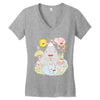roughin' it Women's V-Neck T-Shirt