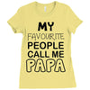 papa's Ladies Fitted T-Shirt