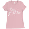 camp flag Ladies Fitted T-Shirt