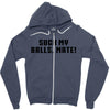 Suck my balls mate\ Zipper Hoodie