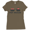 pot dealer cooking pot tea pot Ladies Fitted T-Shirt
