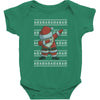 ugly santa dabbing Baby Bodysuit