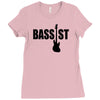 bass guitar Ladies Fitted T-Shirt