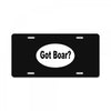 got boar License Plate
