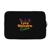 this is my lazy unicorn costume Laptop sleeve