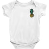 Pineapple Bomb Pocket Baby Bodysuit