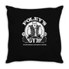 foley's gym Throw Pillow