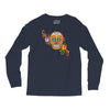 women's sugar skull purple Long Sleeve Shirts