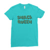 Snack Queen Ladies Fitted T-Shirt