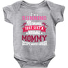 running mommy white Baby Bodysuit