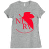 neon genesis evangelion anime nerv logo Ladies Fitted T-Shirt