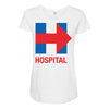 hillary hospital Maternity Scoop Neck T-shirt