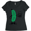 artisan pickle Women's Triblend Scoop T-shirt