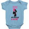 she's beauty she's grage she's punch you in the face Baby Bodysuit