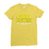 Girl Power May The Empowerment With You Ladies Fitted T-Shirt