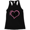 Baby Girl with Heart Any Name Customized Racerback Tank