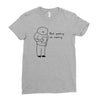 bad poetry Ladies Fitted T-Shirt