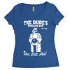 the big lebowski homage Women's Triblend Scoop T-shirt