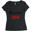 kisses Women's Triblend Scoop T-shirt