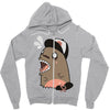 watchout Zipper Hoodie