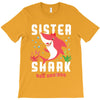 sister shark doo doo doo family matching T-Shirt