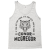 if you see the tiger you're too late you're food 2400x3200 Tank Top