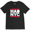 mad nyc new york city run fashion baseball jersey V-Neck Tee