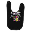 skull biker Baby Bibs