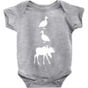 duck duck moose funny Baby Onesie