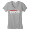 sex is like pizza when it&rsquo;s good, it&rsquo;s good and when it&rsquo;s bad it Women's V-Neck T-Shirt