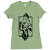 card girl deat game Ladies Fitted T-Shirt