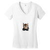 CAT Women's V-Neck T-Shirt