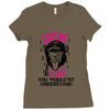 Give Me A Banana You Wouldn't Understand Ladies Fitted T-Shirt