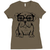 puppy Ladies Fitted T-Shirt