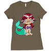 little ugly mermaid Ladies Fitted T-Shirt