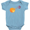 pluto hearts charon Baby Bodysuit
