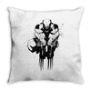 wolverine attack Throw Pillow