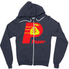 paper Zipper Hoodie