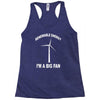 big fan Racerback Tank